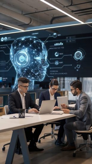 artificial-intelligence-machine-learning-tools-visualization-inside-business-office